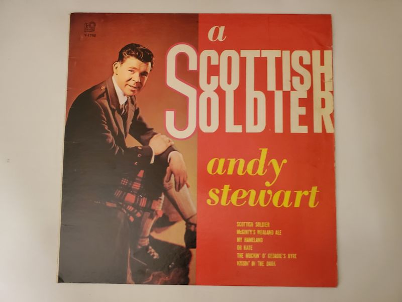 Andy Stewart A Scottish Soldier vinyl record